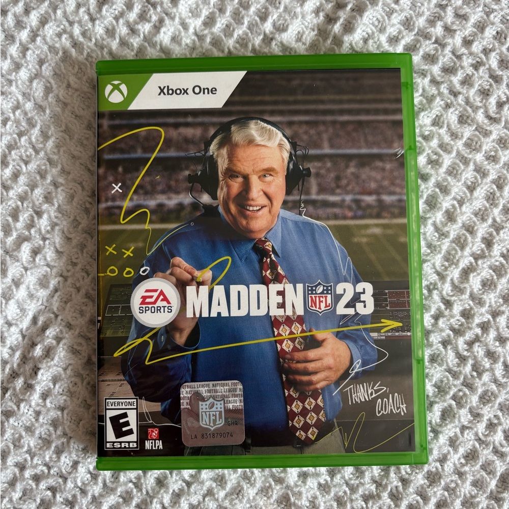 Madden NFL 23 Xbox One Game - Green Case